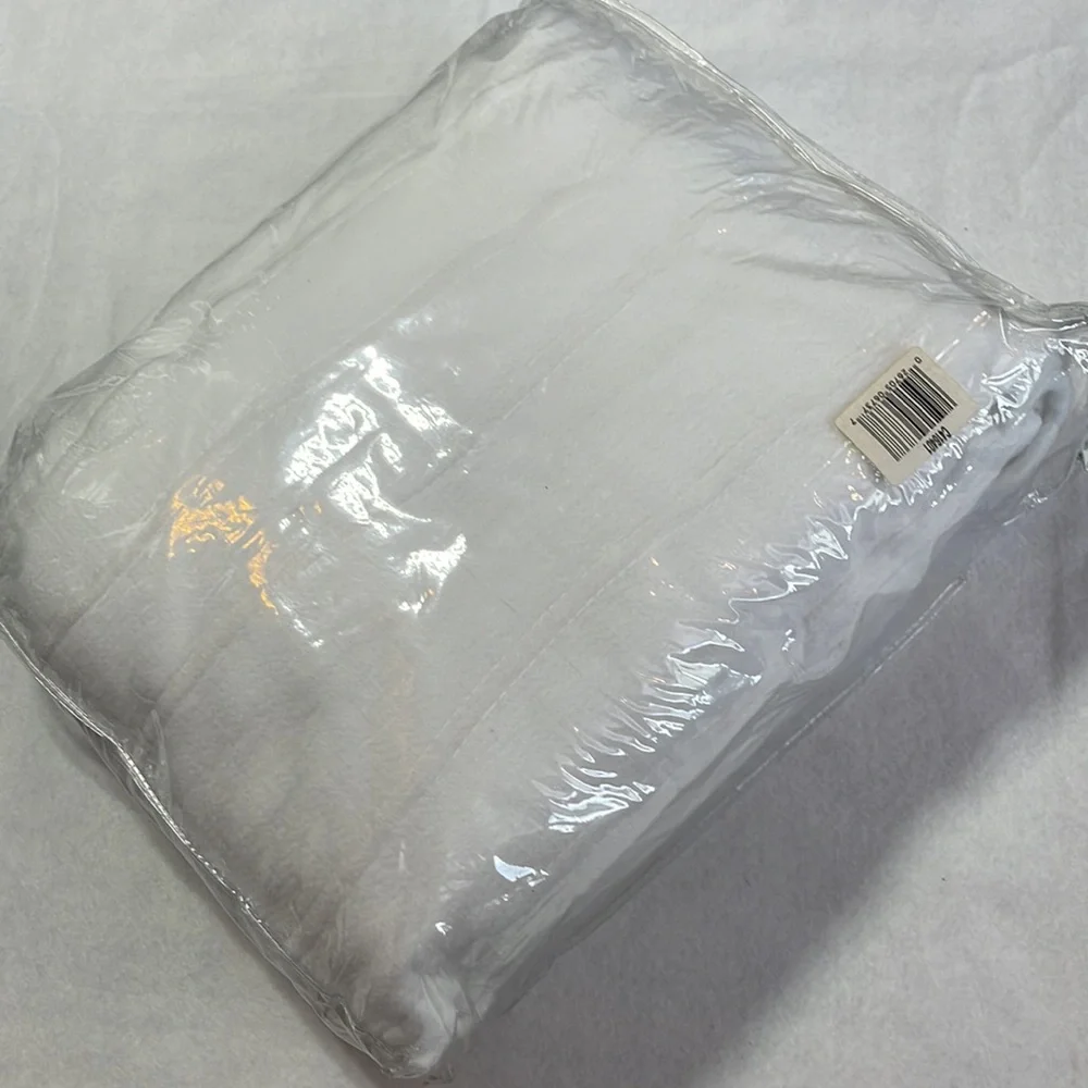 New Unused King Size Heated Mattress Pad White Rest Warmer Dual Control